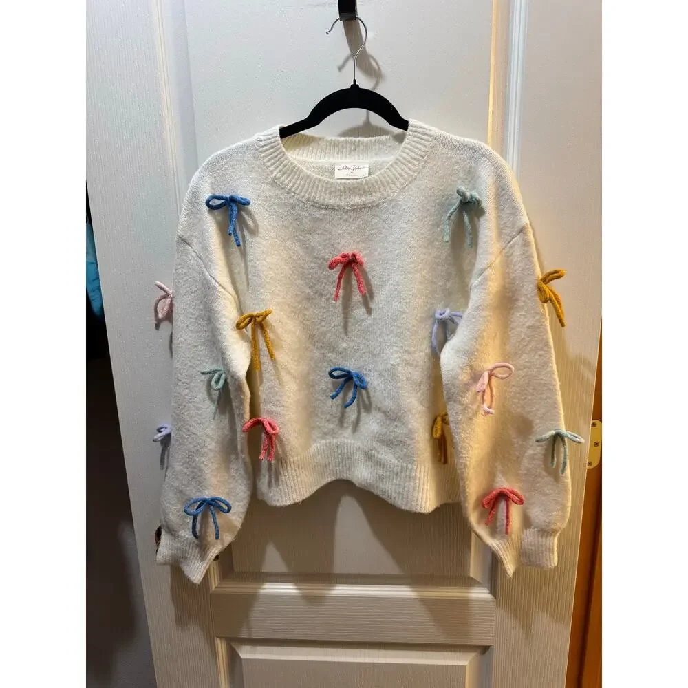 Allie Rose sweater trim cute